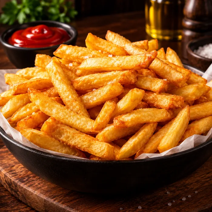 Porção de batata frita da Vero Pizzas, Penha de França